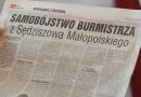 „Samobójstwo Burmistrza z Sędziszowa Małopolskiego”