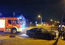 Wypadek w Sędziszowie Młp. Zderzenie dwóch samochodów.