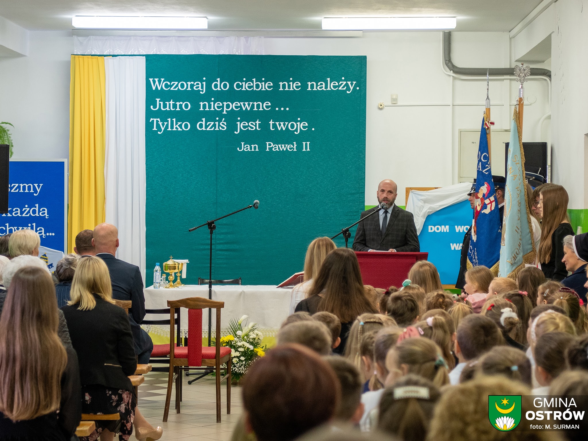 Dzień patrona i otwarcie nowego boiska w Woli Ocieckiej