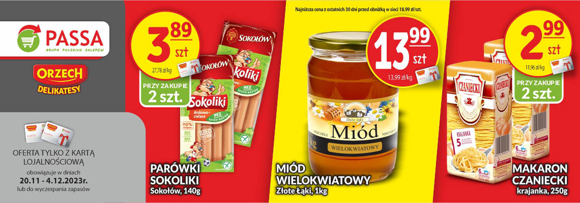 Orzech promocje