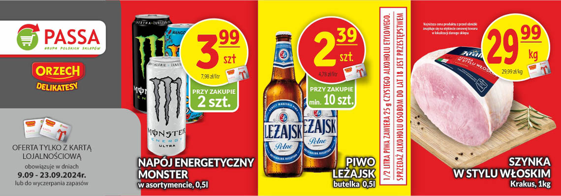 Orzech promocje