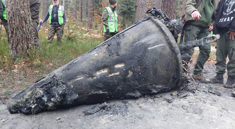 W Bliźnie odnaleziono fragmenty rakiety V-2 z czasów II wojny światowej