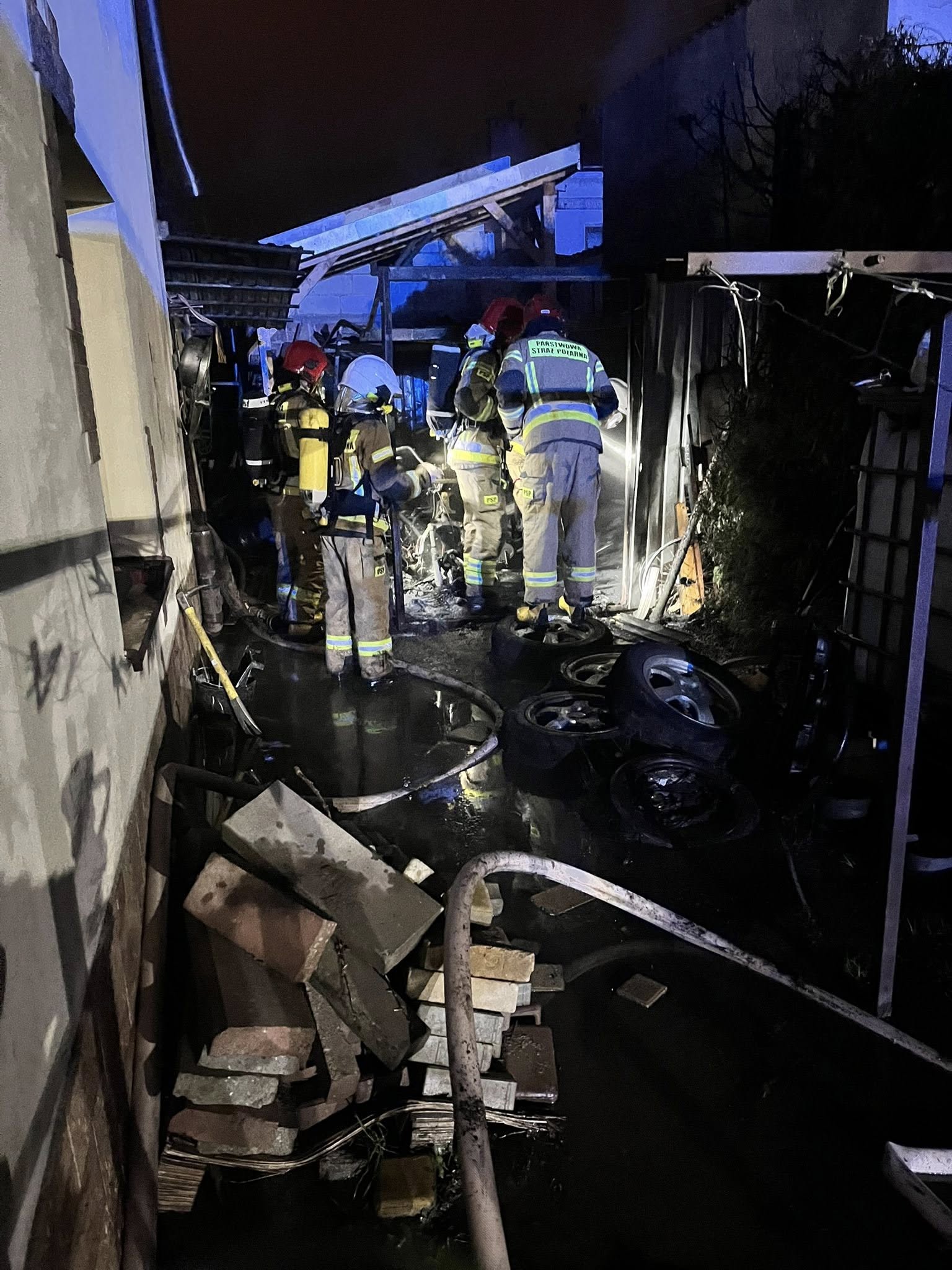 Groźny pożar w Sędziszowie Małopolskim