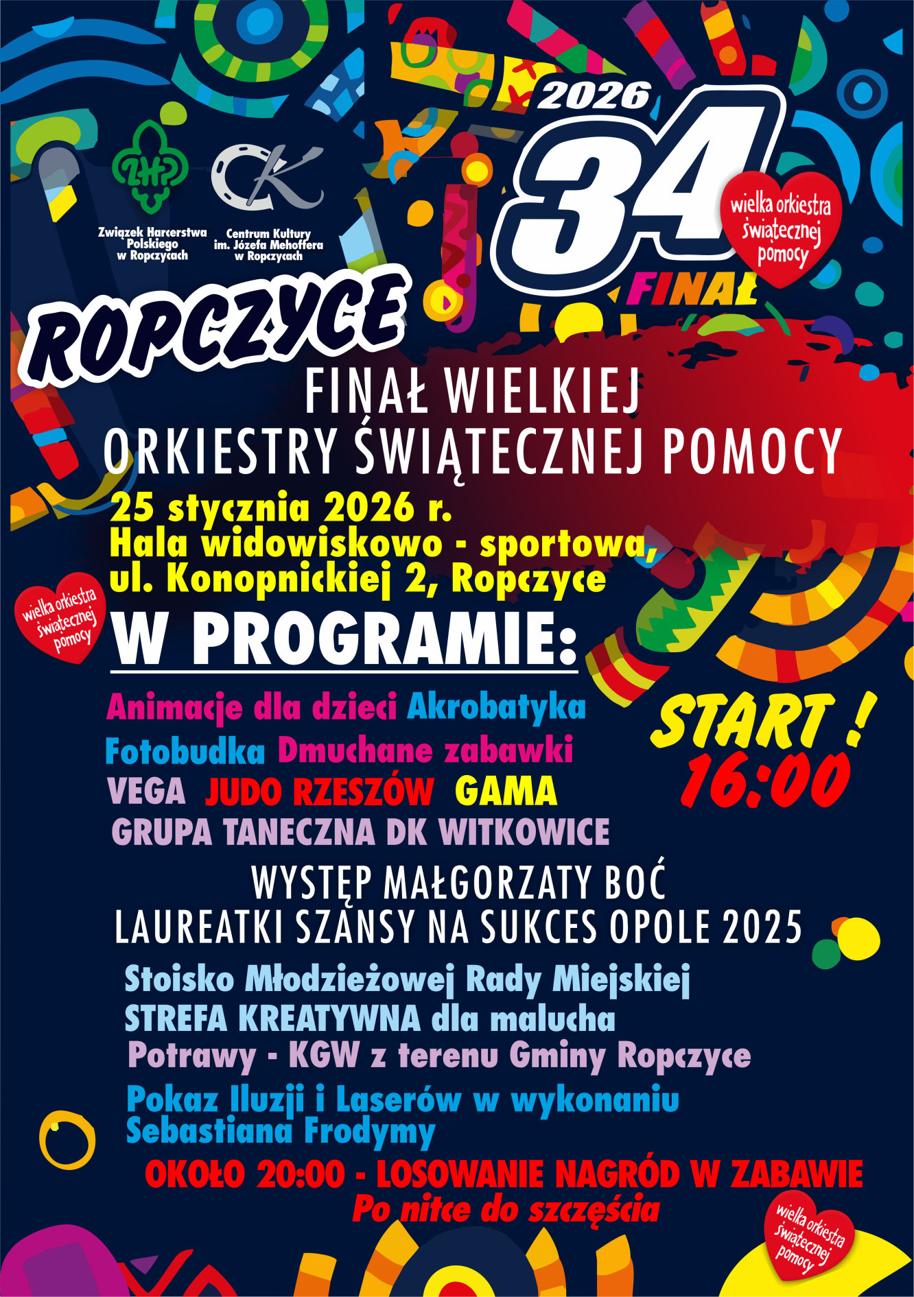 Ropczyce po raz kolejny zagrają razem z WOŚP