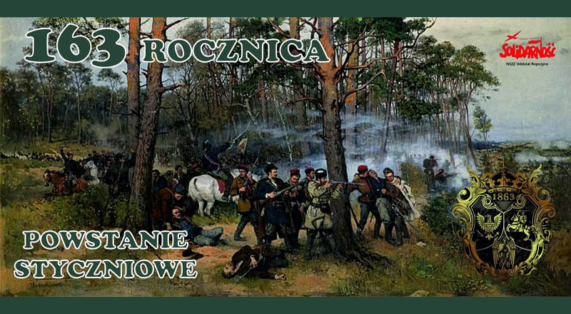 W Ropczycach uczczą 163. rocznicę wybuchu Powstania Styczniowego