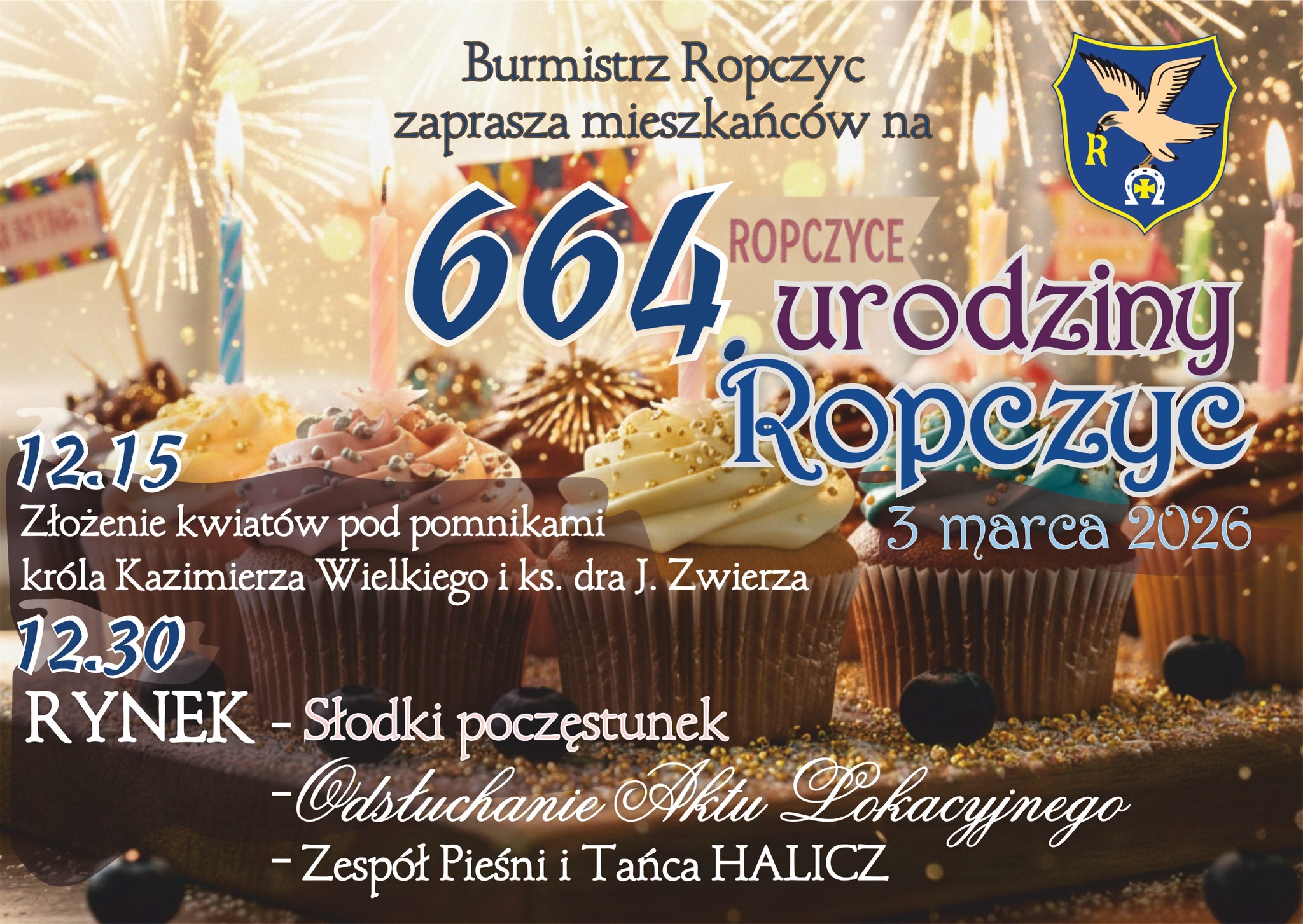 664. urodziny Ropczyc – będzie tort i wspólne świętowanie