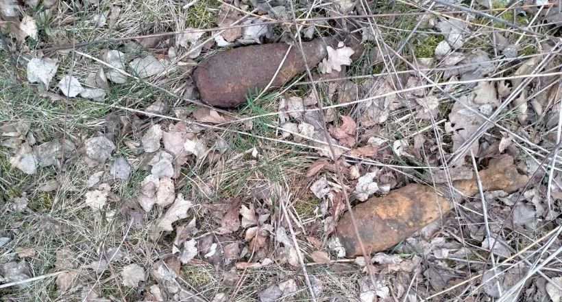 Granaty moździerzowe w Kozodrzy