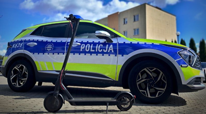Pijana jechała hulajnogą elektryczną – trafiła do szpitala