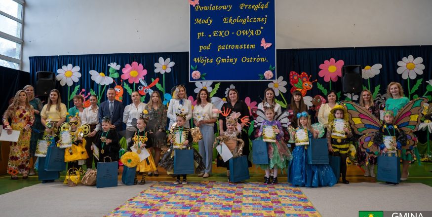 Ekologiczne inspiracje najmłodszych – przegląd mody w Gminie Ostrów