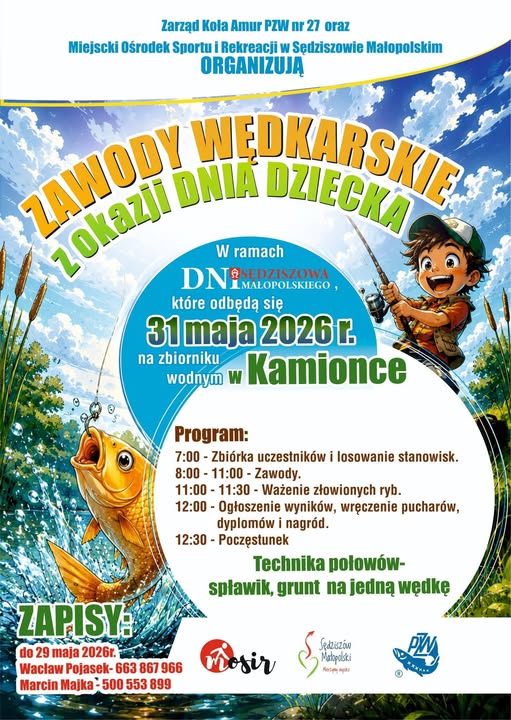 Dzień Dziecka z wędką w ręku – realizowane są zapisy