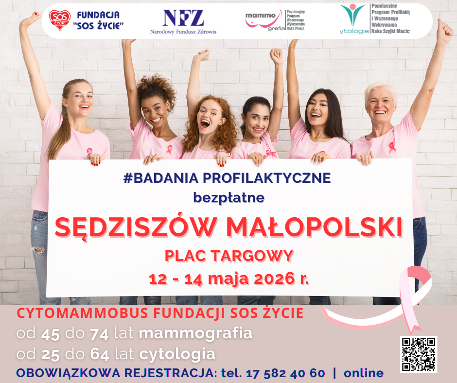 Bezpłatne badania profilaktyczne dla kobiet w Sędziszowie Małopolskim